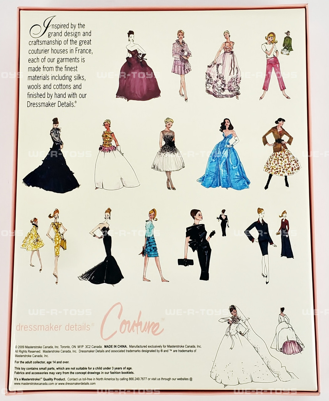 Barbie Dressmaker Details Couture Beautiful Beaux Fashion 2009 Mattel #556 NRFB - We-R-Toys Barbie Dressmaker Details Couture Beautiful Beaux Fashion 2009 Mattel #556 NRFB - We-R-Toys