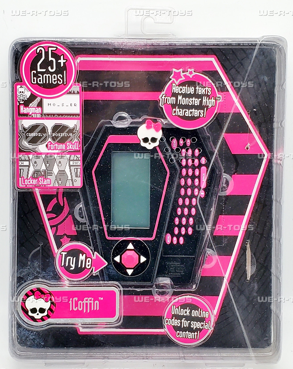 Monster High iCoffin Electronic Phone 2009 Mattel T1403 - We-R-Toys