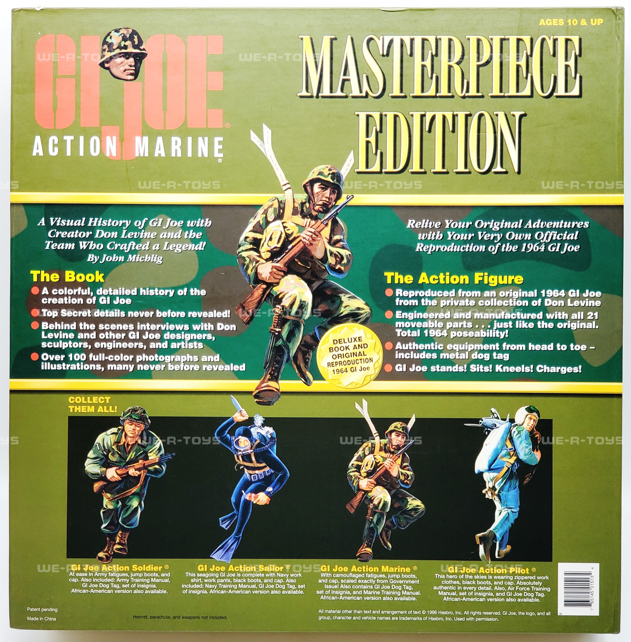 G.I. Joe Masterpiece Edition Action Marine Figure African