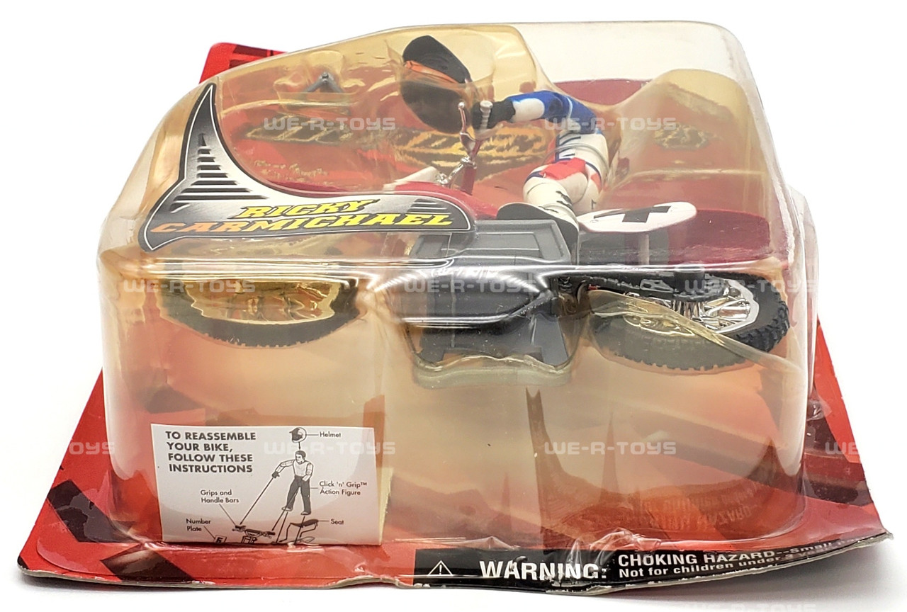 Road Champs MXS Ricky Carmichael Action Figure 2003 JAKKS