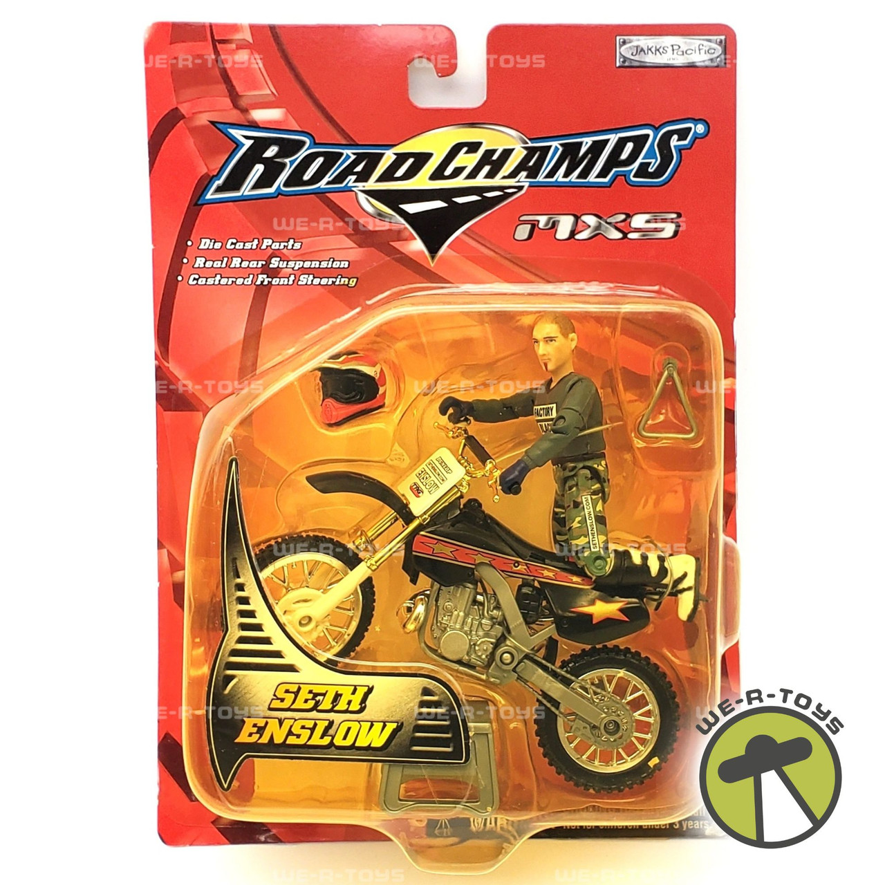 Road Champs MXS Seth Enslow Action Figure 2003 Jakks Pacific