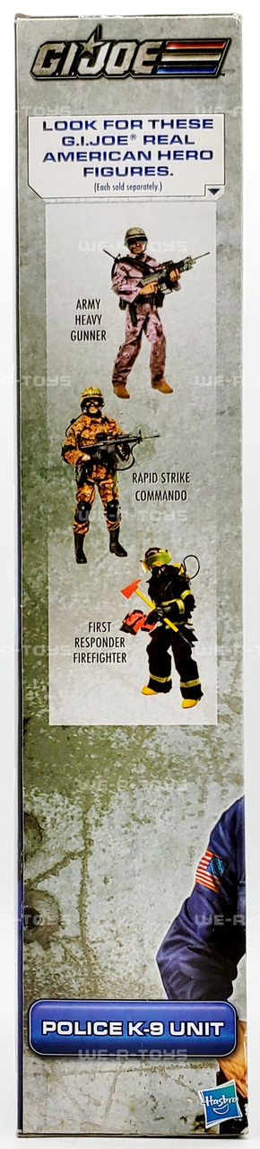 G.I. Joe Police K-9 Unit Action Figure 2011 Hasbro 35826 - We-R-Toys