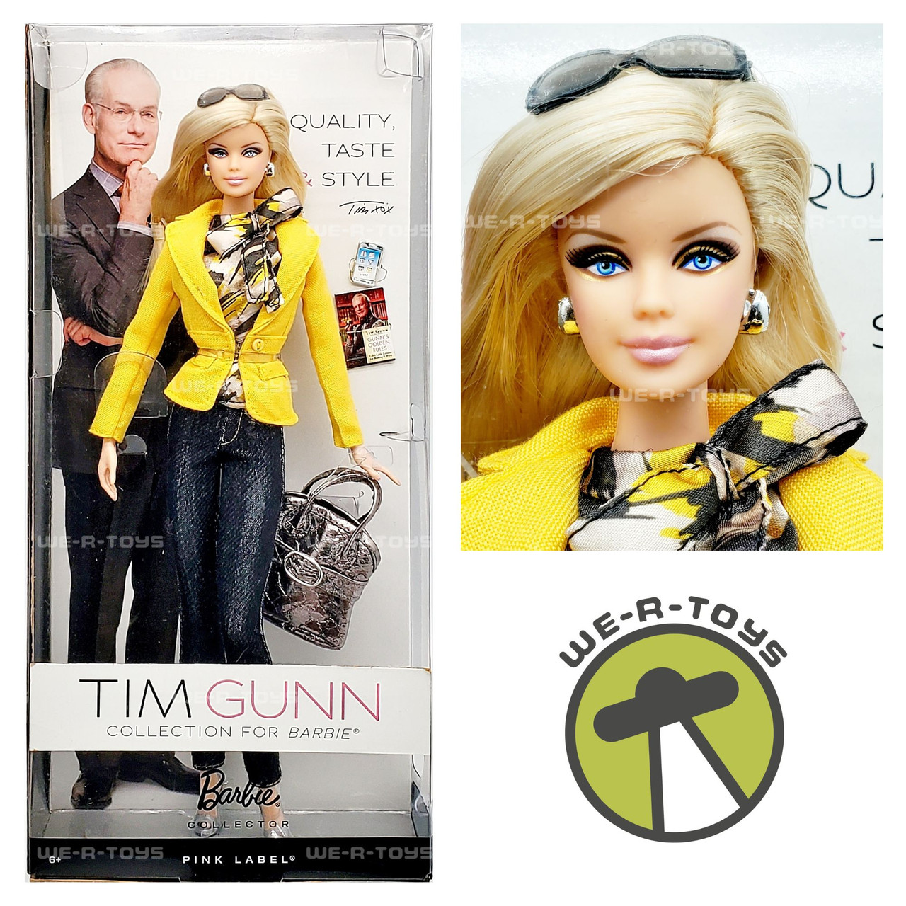 Barbie Collector Doll 2 Styled by Tim Gunn 2012 Mattel W3470