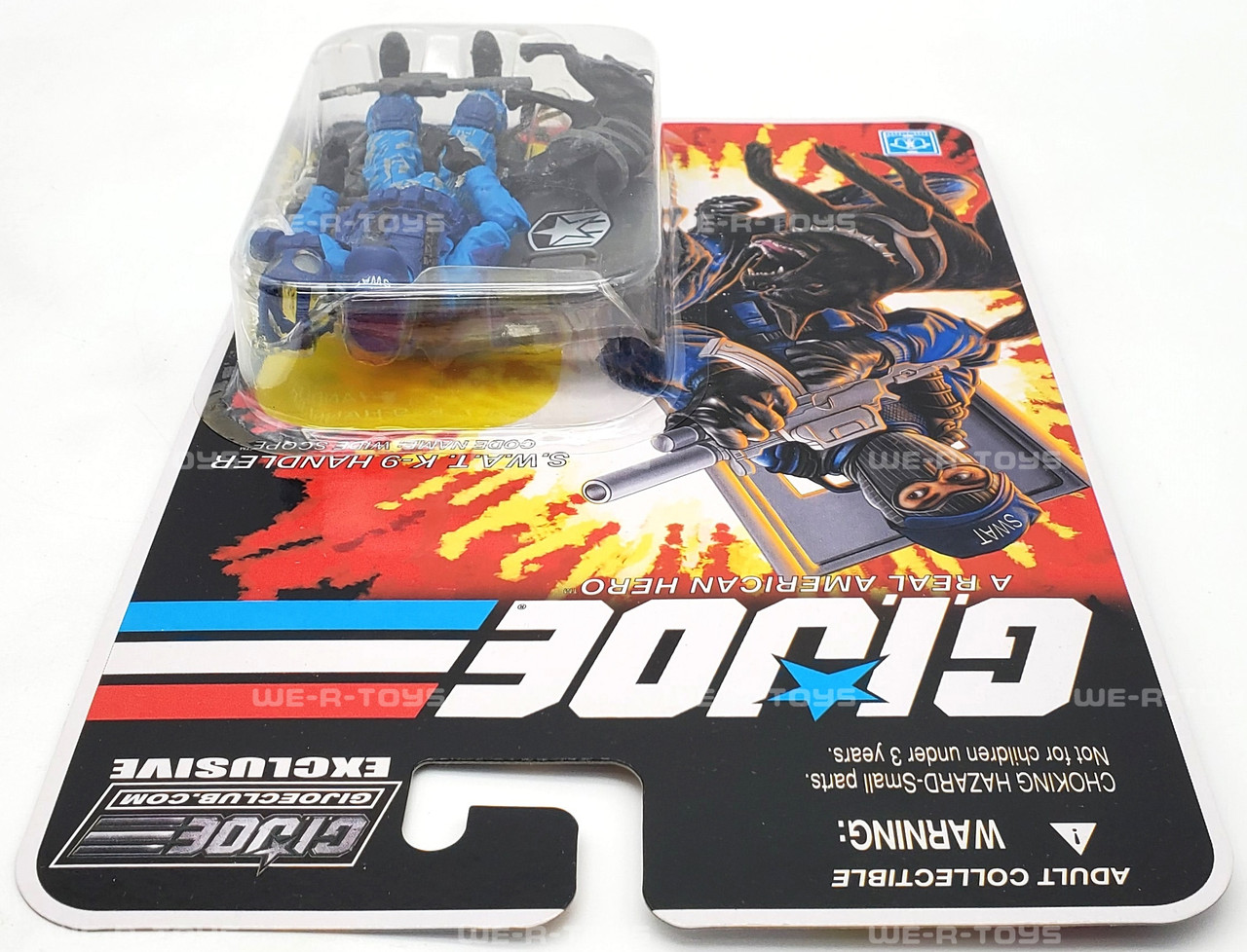 G.I. Joe SWAT K-9 Handler Wide Scope Exclusive Action Figure 2013