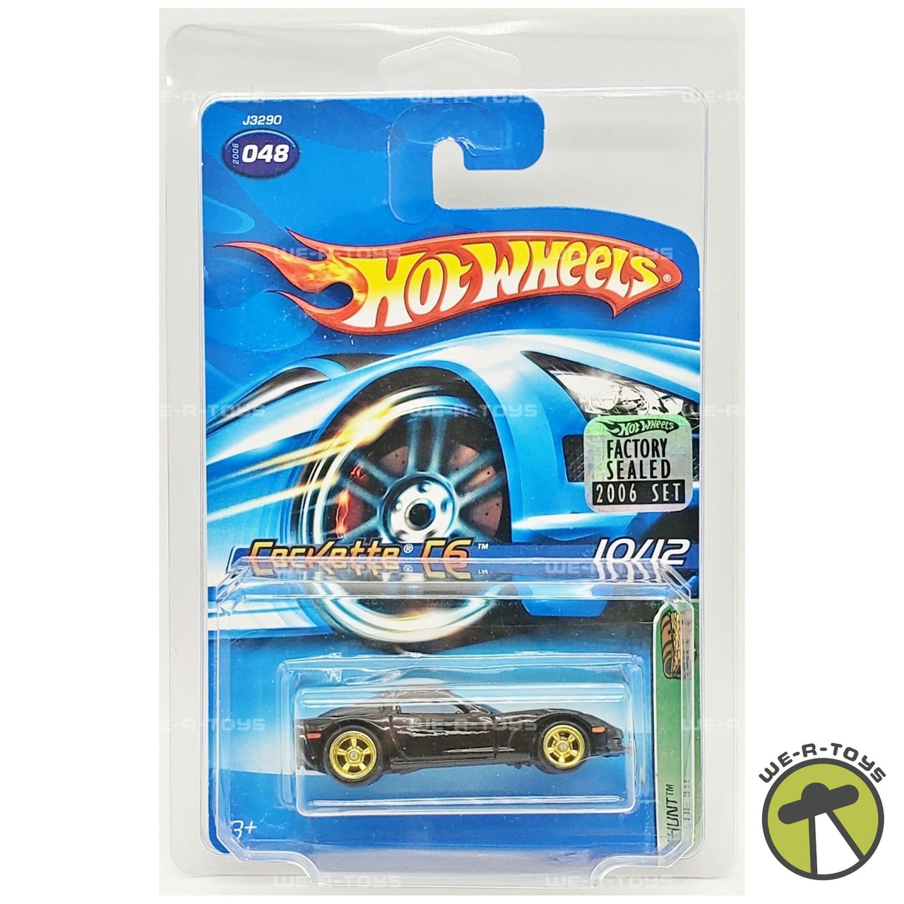 Hot Wheels Corvette C6 10/12 Black Vehicle 2006 Mattel