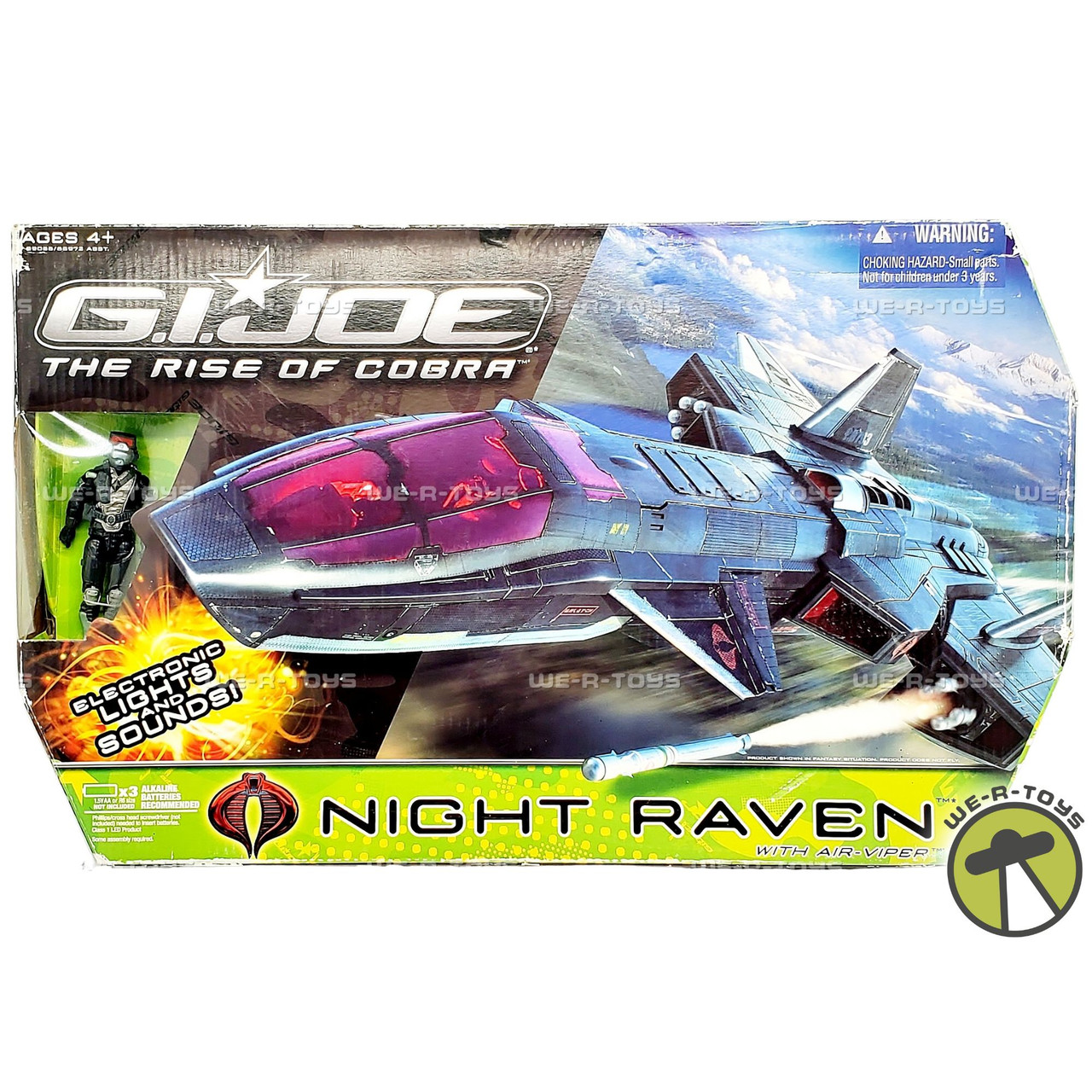 G.I. Joe The Rise of Cobra Night Raven Vehicle with Air