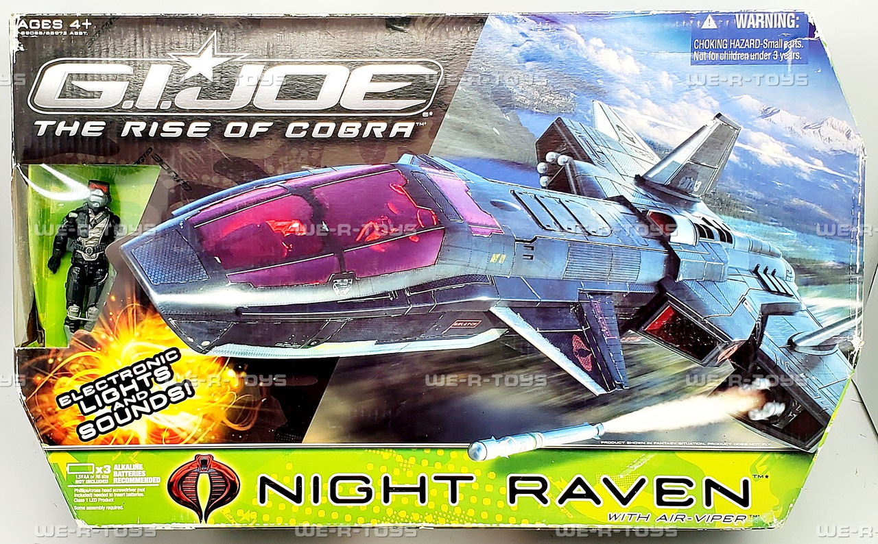G.I. Joe The Rise of Cobra Night Raven Vehicle with Air