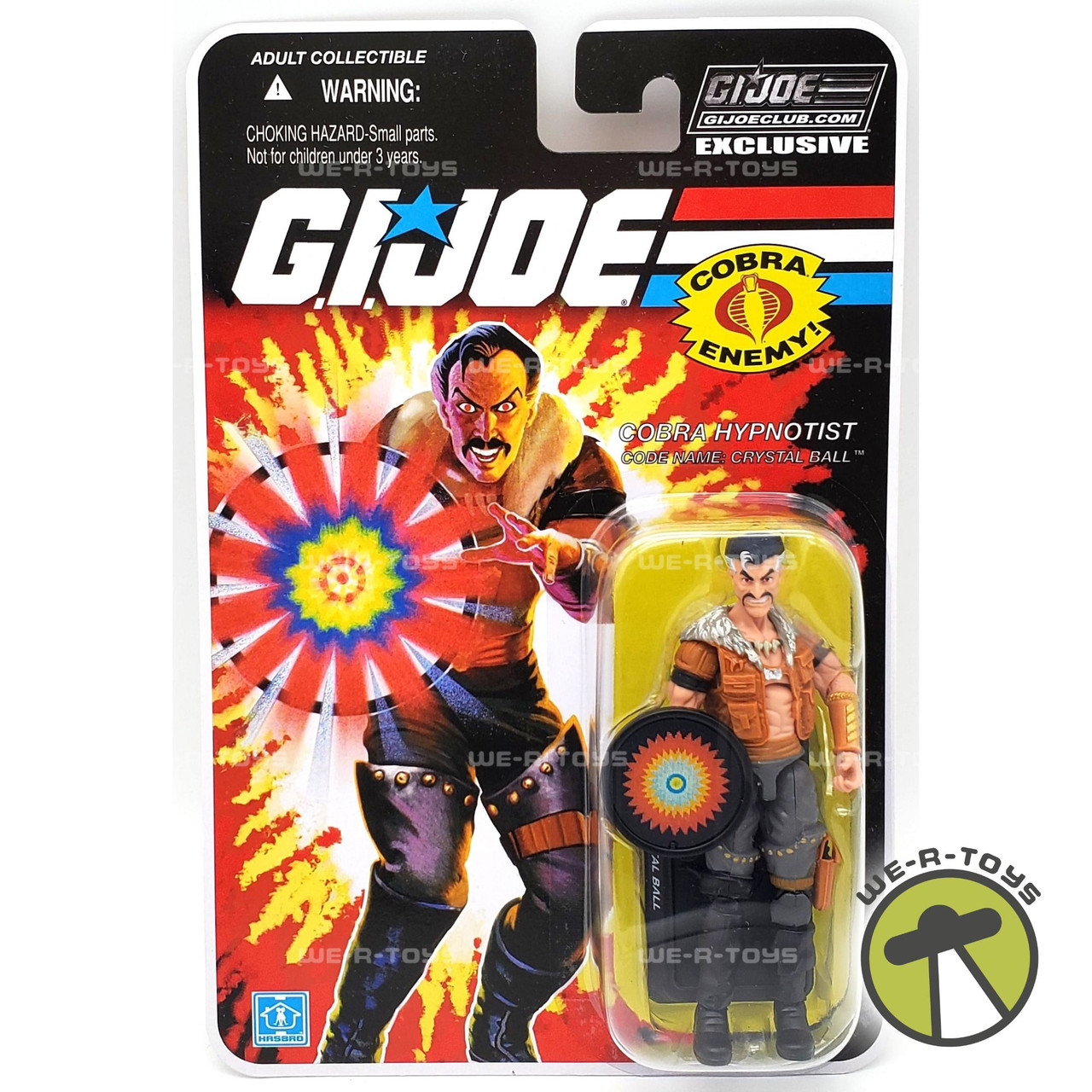 G.I. Joe Cobra Hypnotist Crystal Ball Exclusive Action Figure 2018