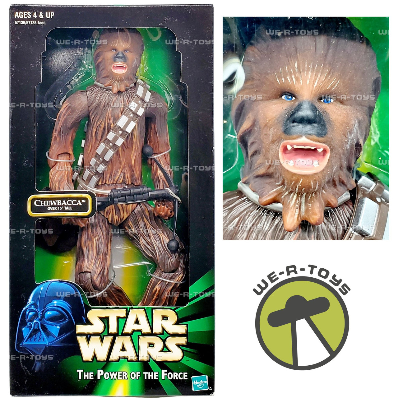 Star Wars The Power of the Force Chewbacca Figure 1999 Hasbro