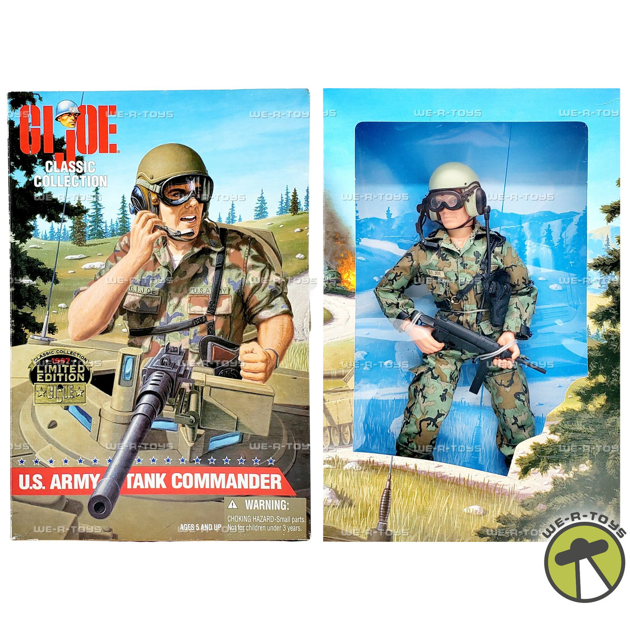 G.I. Joe U.S. Army Tank Commander Action Figure 1997 Hasbro 81346 