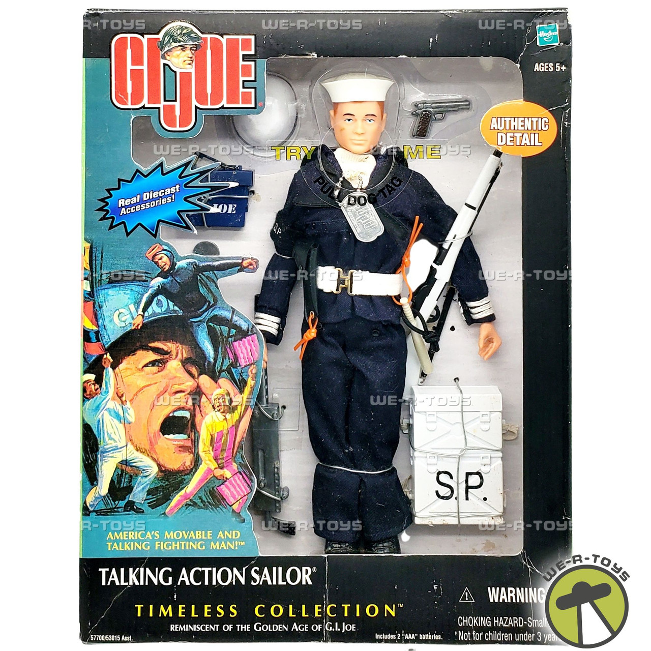 G.I. Joe Talking Action Sailor Action Figure 2002 Hasbro 57700