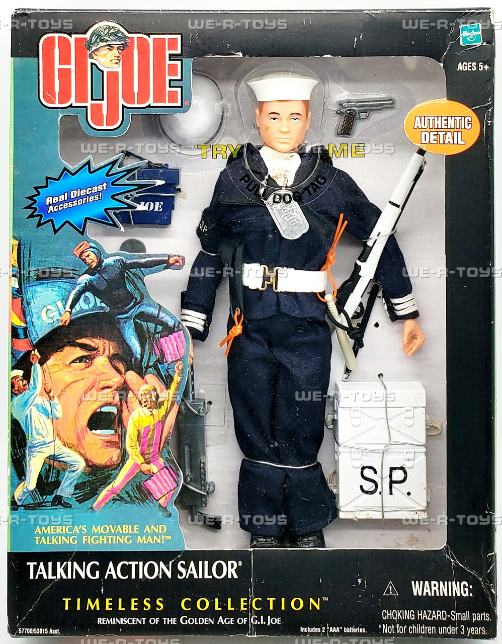G.I. Joe Talking Action Sailor Action Figure 2002 Hasbro 57700