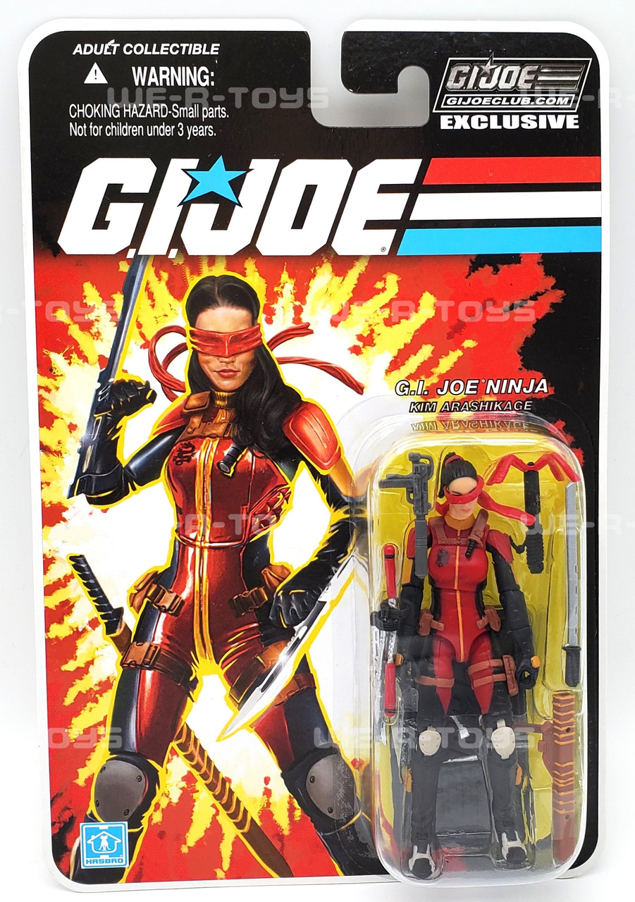 G.I. Joe Ninja Kim Arashikage Exclusive Action Figure 2012 Hasbro