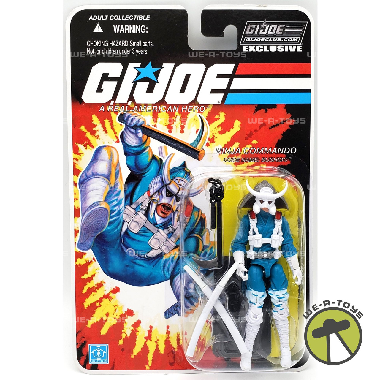 GI Joe A Real American Hero Ninja Commando Bushido Action