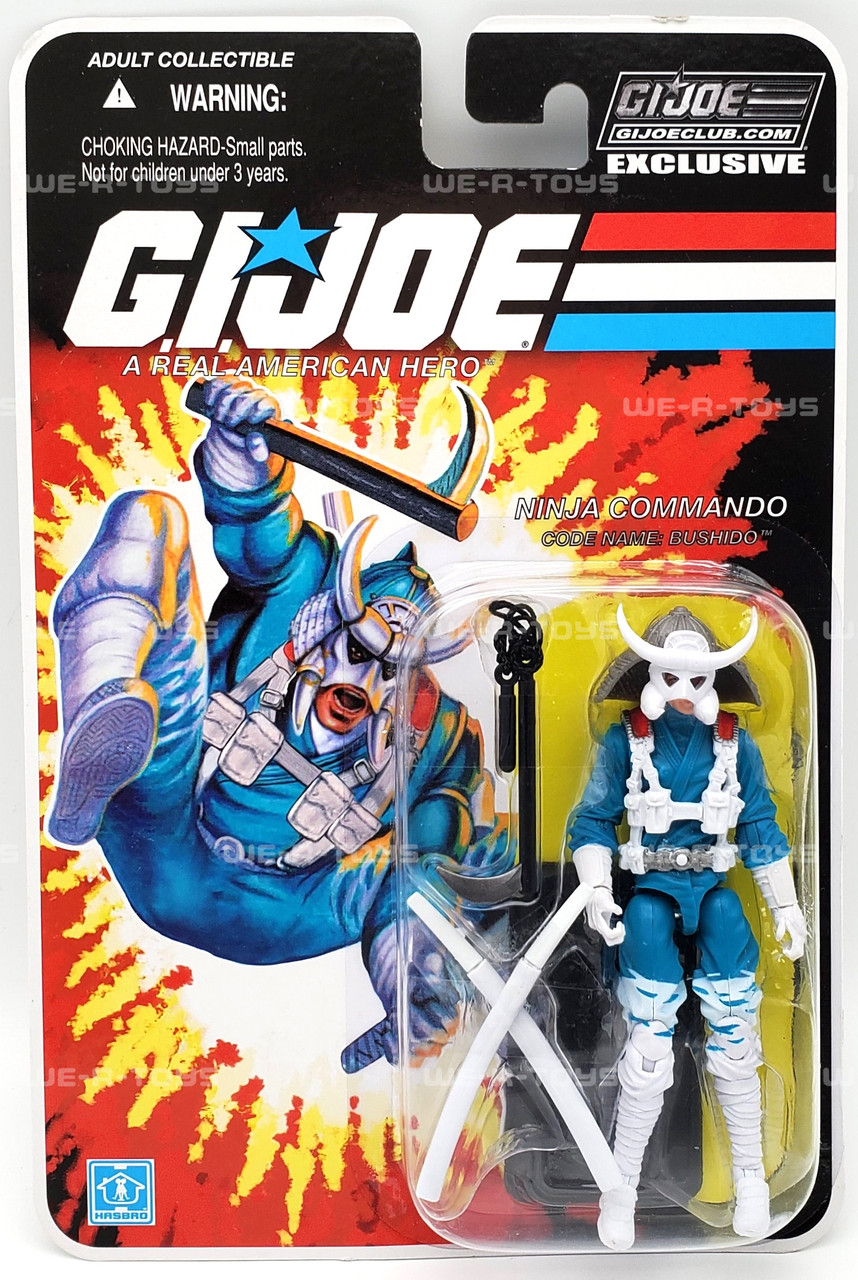 GI Joe A Real American Hero Ninja Commando Bushido Action Figure