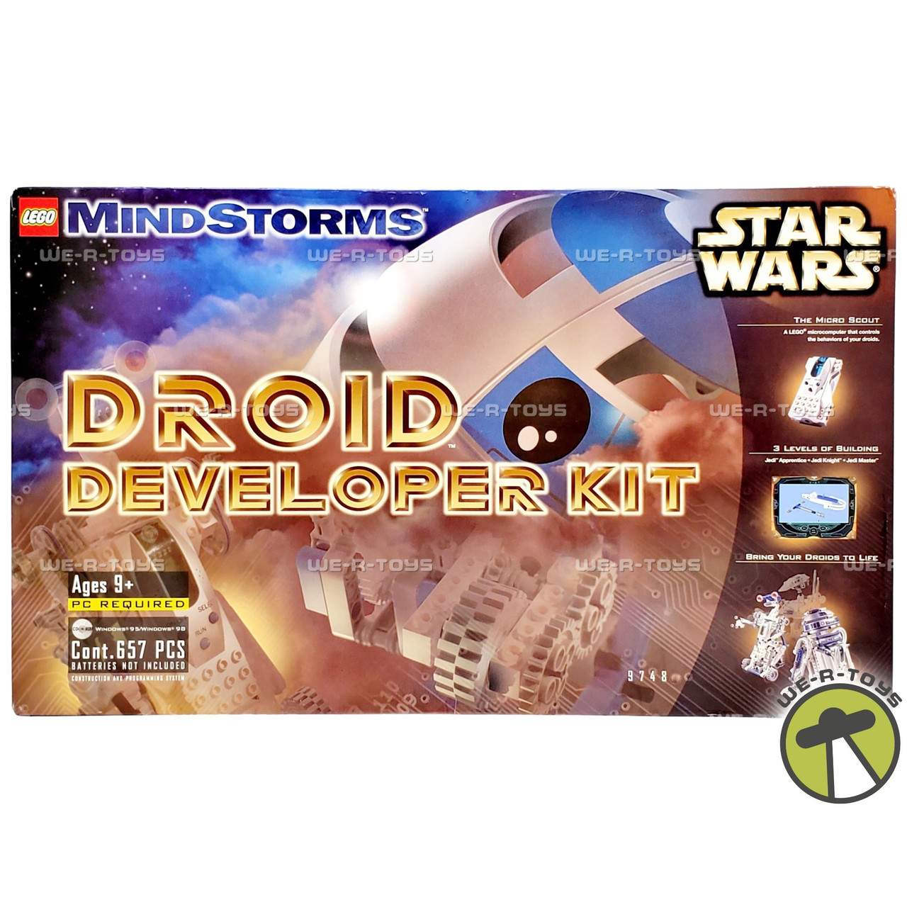 【Qヌ20】LEGO MINDSTORMS シリーズDroid Developer Kit スターウォーズ★マイクロスカウト動作OK★未使用未組立★梱包サイズ100 Droid Developer Kit : Set 9748-1 | BrickLink