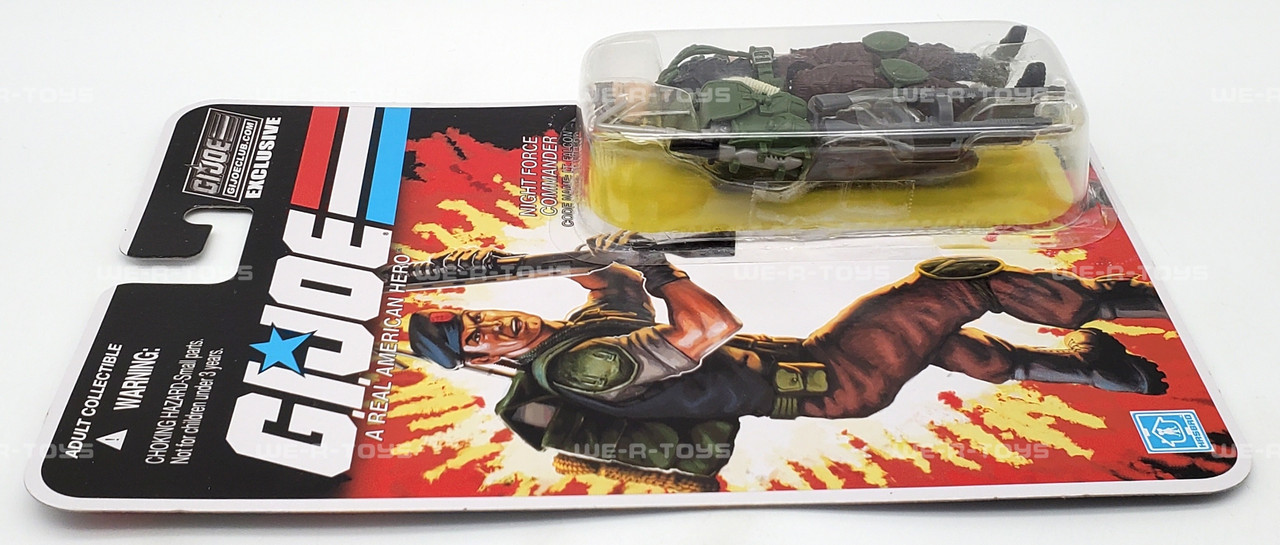 GI Joe A Real American Hero Night Force Commander LT. Falcon