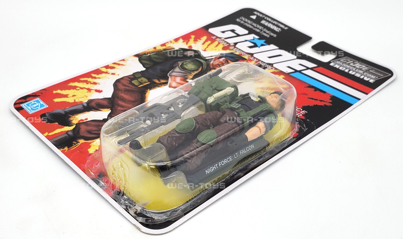 GI Joe A Real American Hero Night Force Commander LT. Falcon