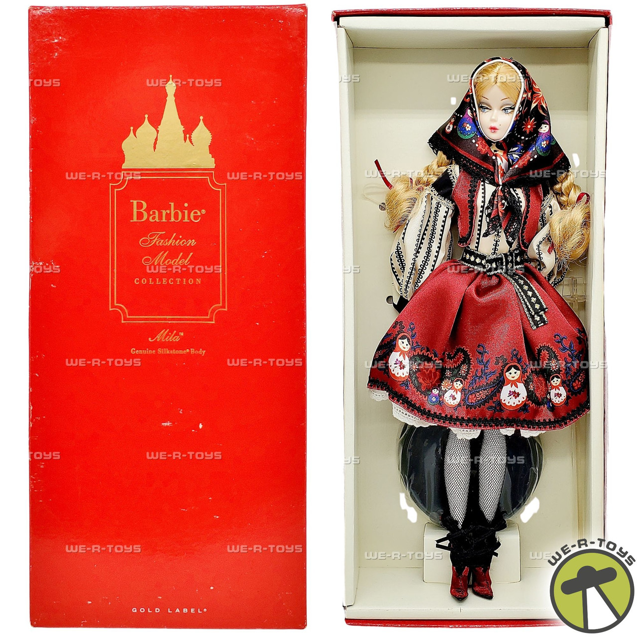 Barbie Fashion Model Collection Russia Mila Doll 2010 Mattel T7672
