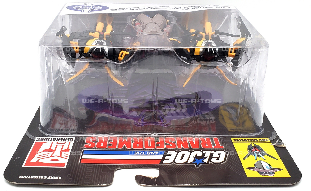 GI Joe and the Transformers Old Snake with Advanced Stealth BAT