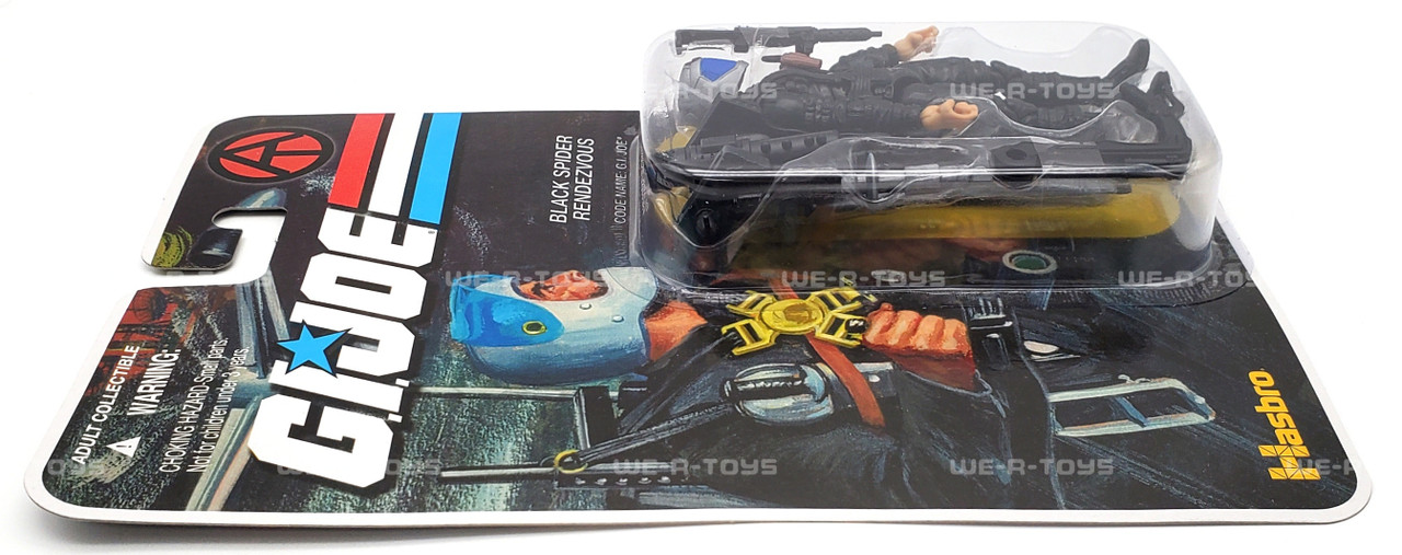 G.I. Joe Black Spider Rendezvous Exclusive Action Figure 2018