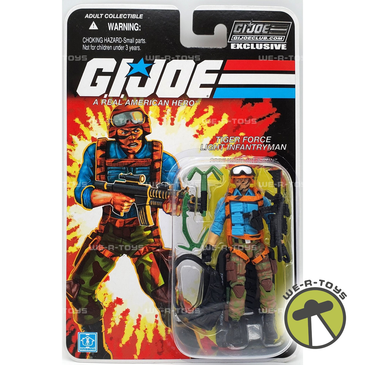 GI Joe Real American Hero Light Infantryman Hit & Run Action