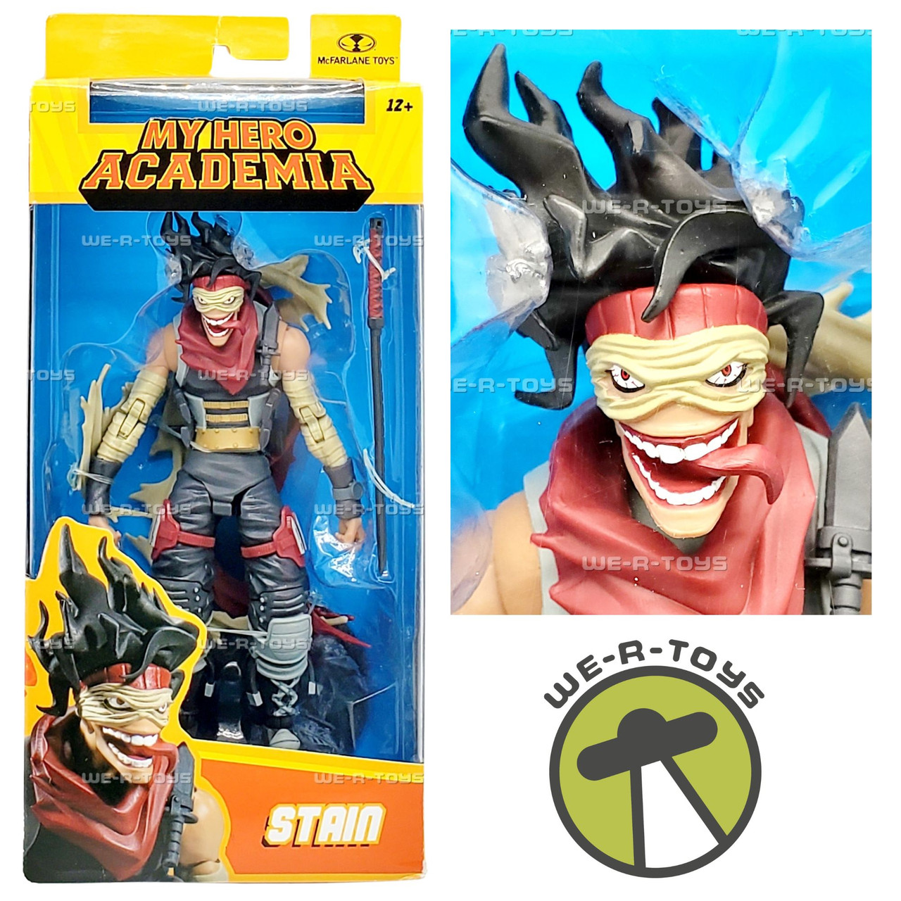 My Hero Academia Stain Action Figure 2020 McFarlane Toys 10839