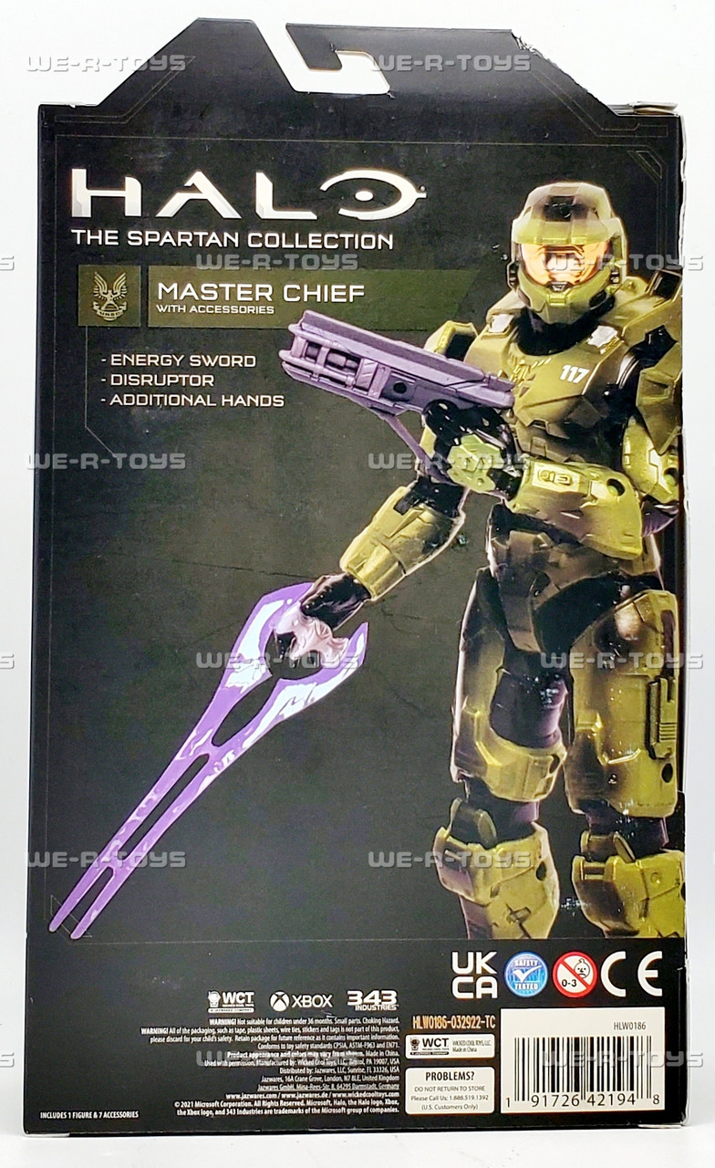 HALO The Spartan Collection Master Chief Action Figure 2021 WCT