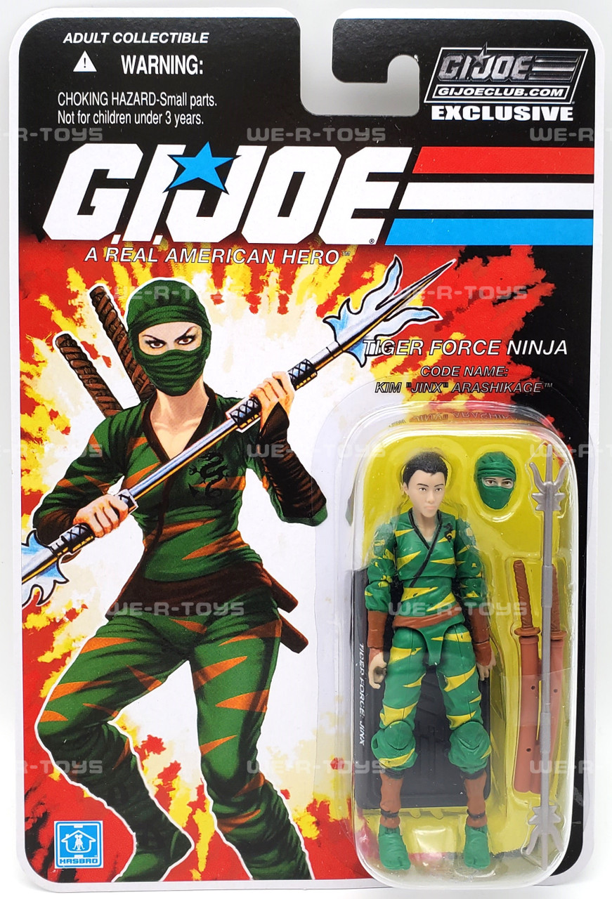 G.I. Joe ARAH Kim Arashikage Tiger Force Ninja Action Figure 2018
