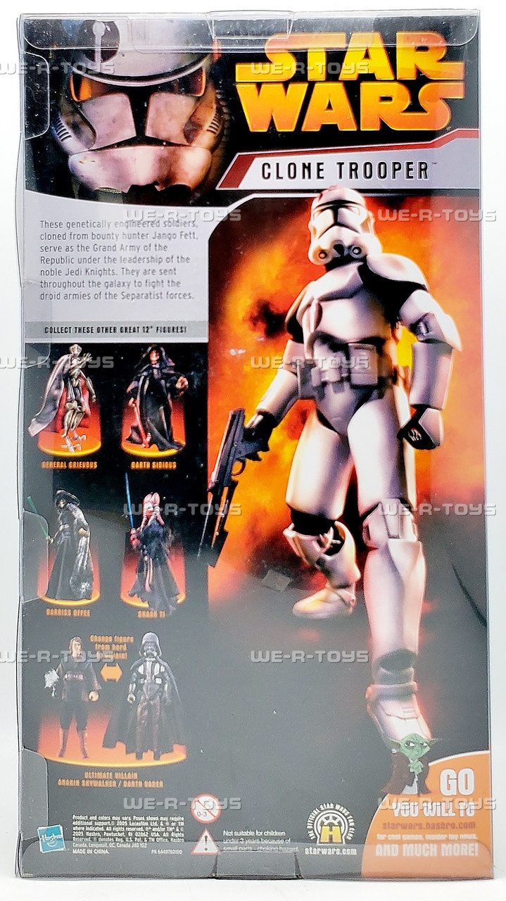Star Wars Revenge of the Sith Clone Trooper Action Figure 2005