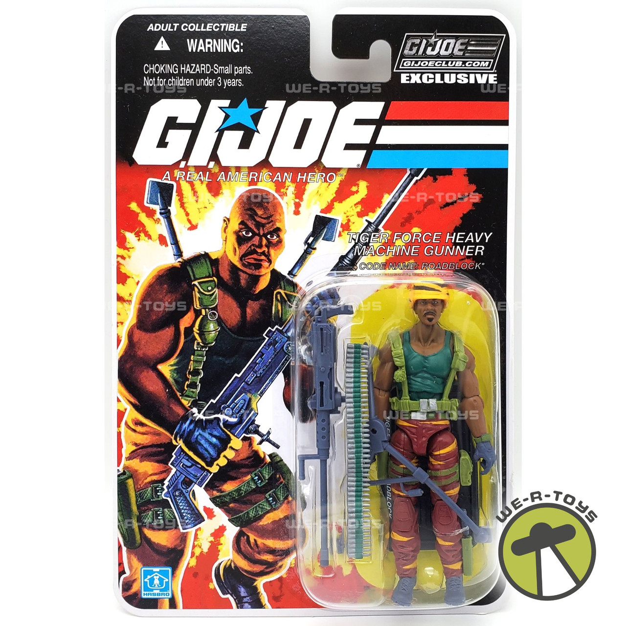 GI Joe ARAH Tiger Force Roadblock Exclusive Action Figure 2017
