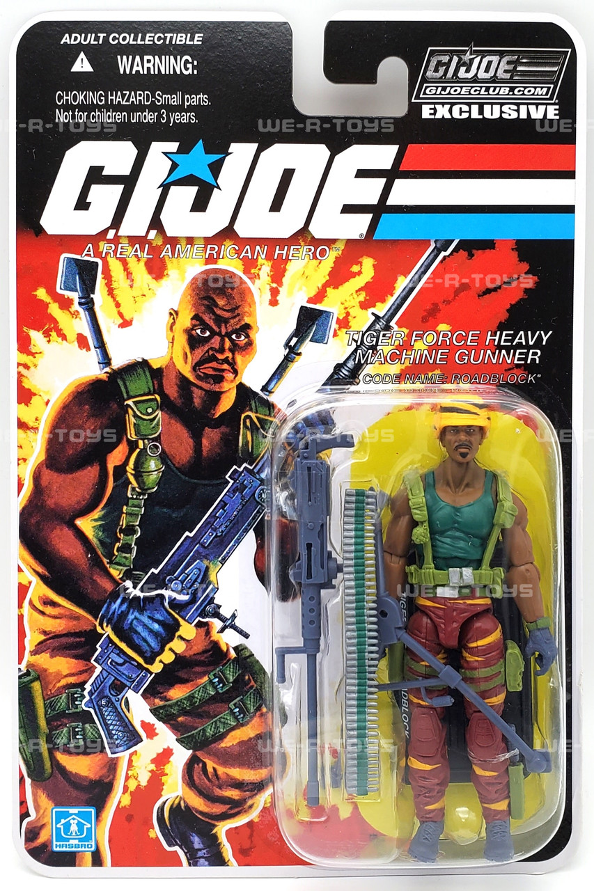 GI Joe ARAH Tiger Force Roadblock Exclusive Action Figure 2017