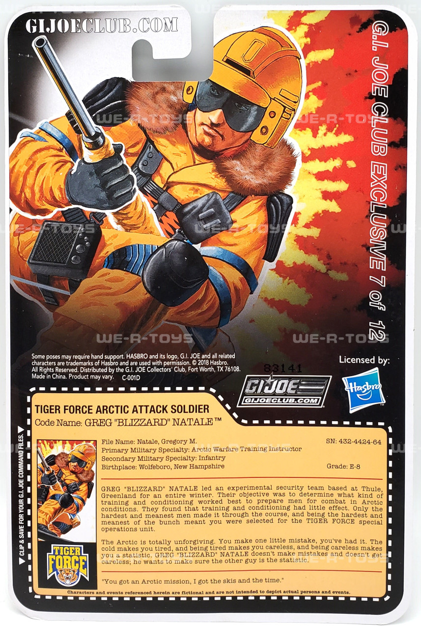 G.I. Joe ARAH Tiger Force Greg 