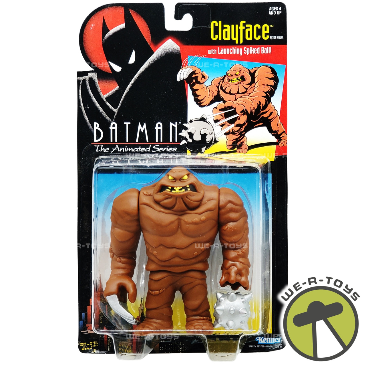 DC Batman The Animated Series Clayface Figure 1993 Kenner 64005