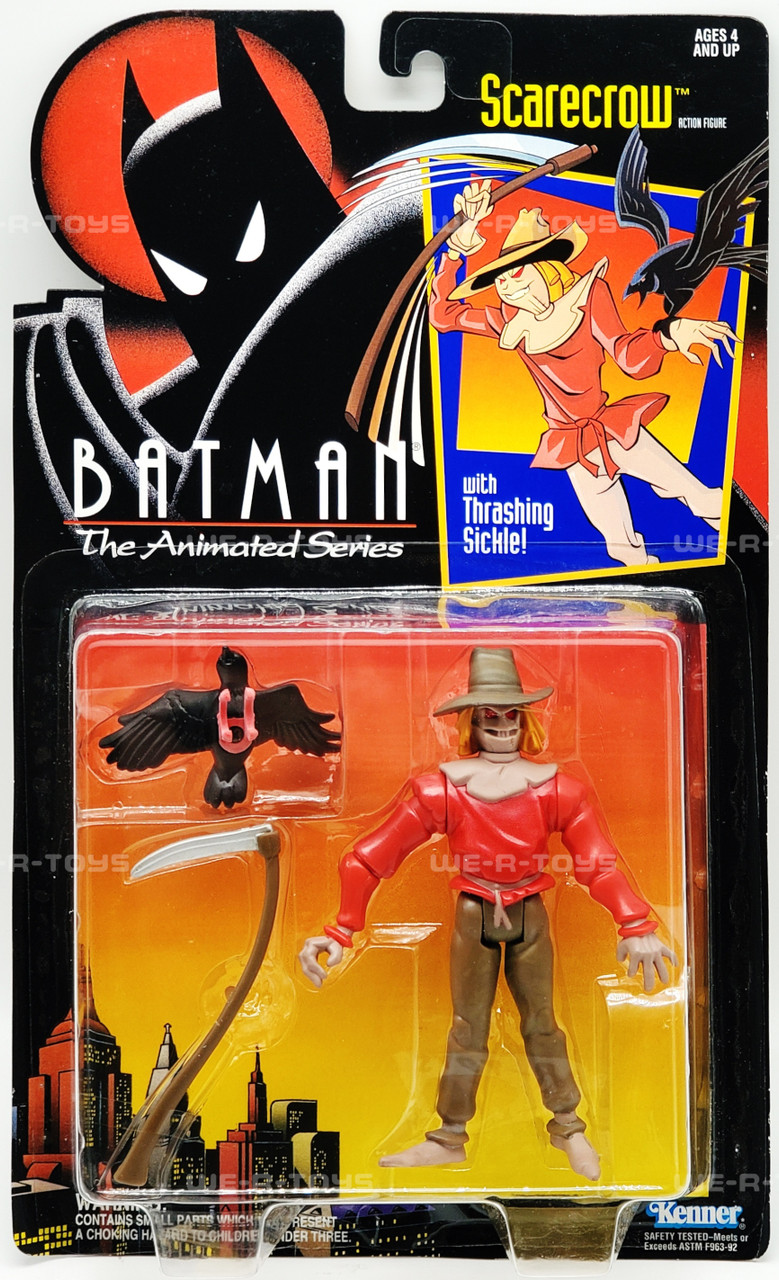 DC Batman The Animated Series Scarecrow Action Figure 1993 Kenner