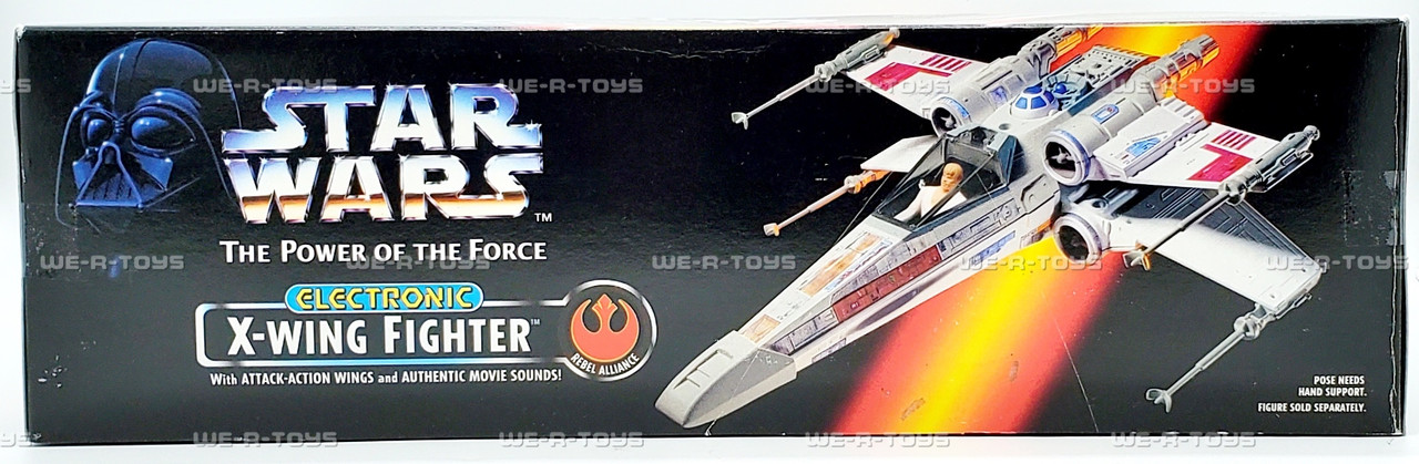 Star Wars Power of the Force Electronic X-Wing Fighter Vehicle