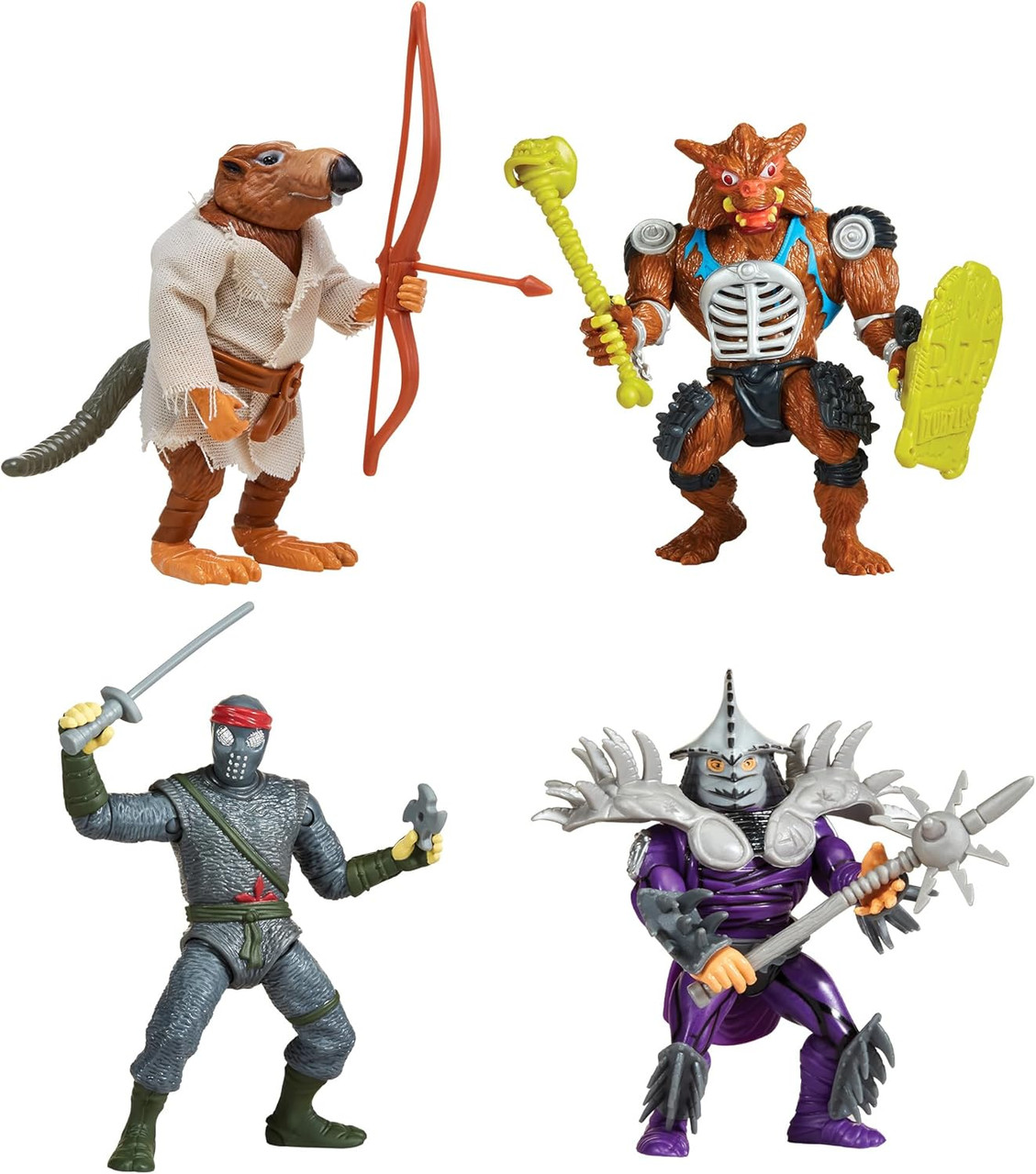 Teenage Mutant Ninja Turtles Movie Star Mutants 4 Piece Action