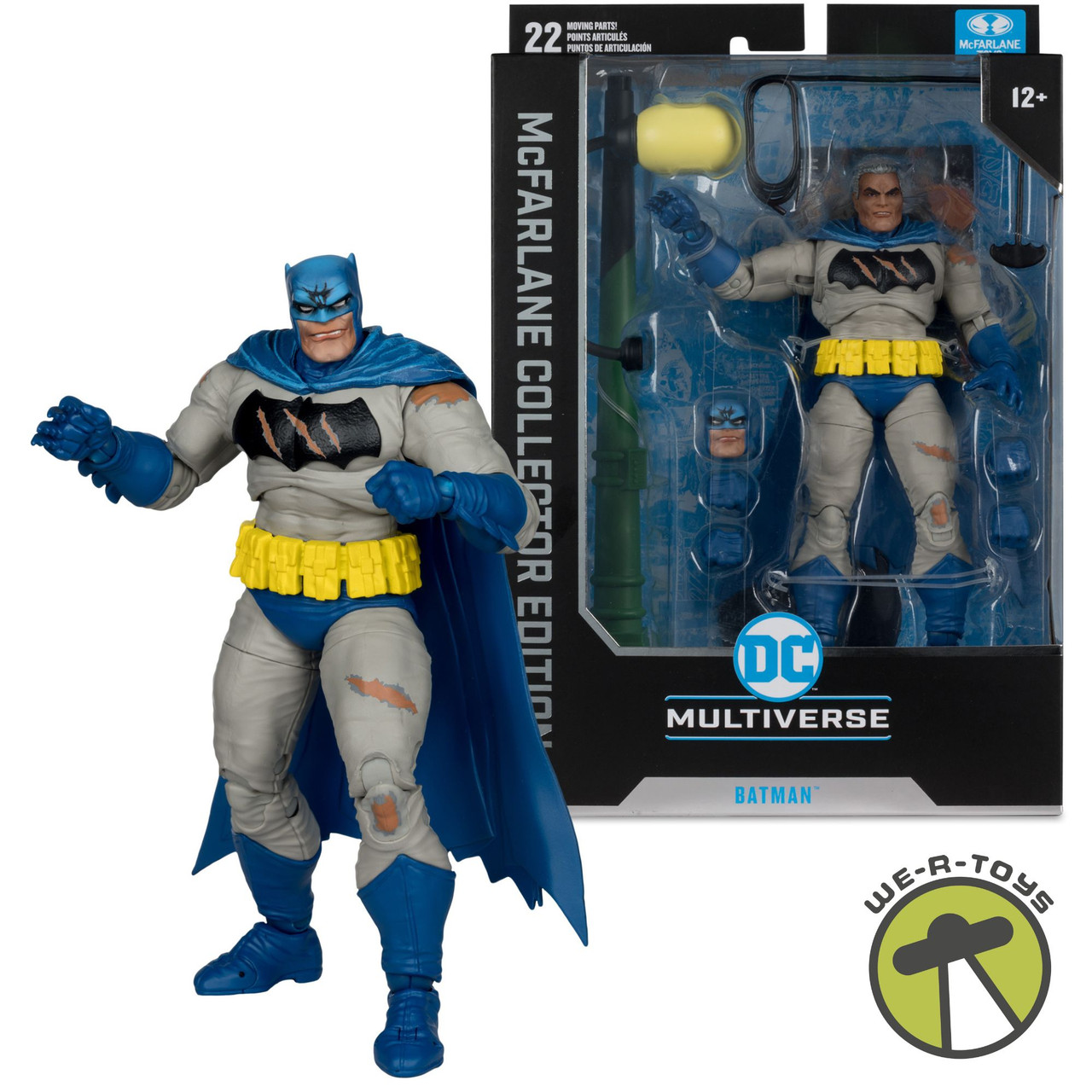 DC Multiverse Dark Knight Returns Battle Damaged Batman Collector