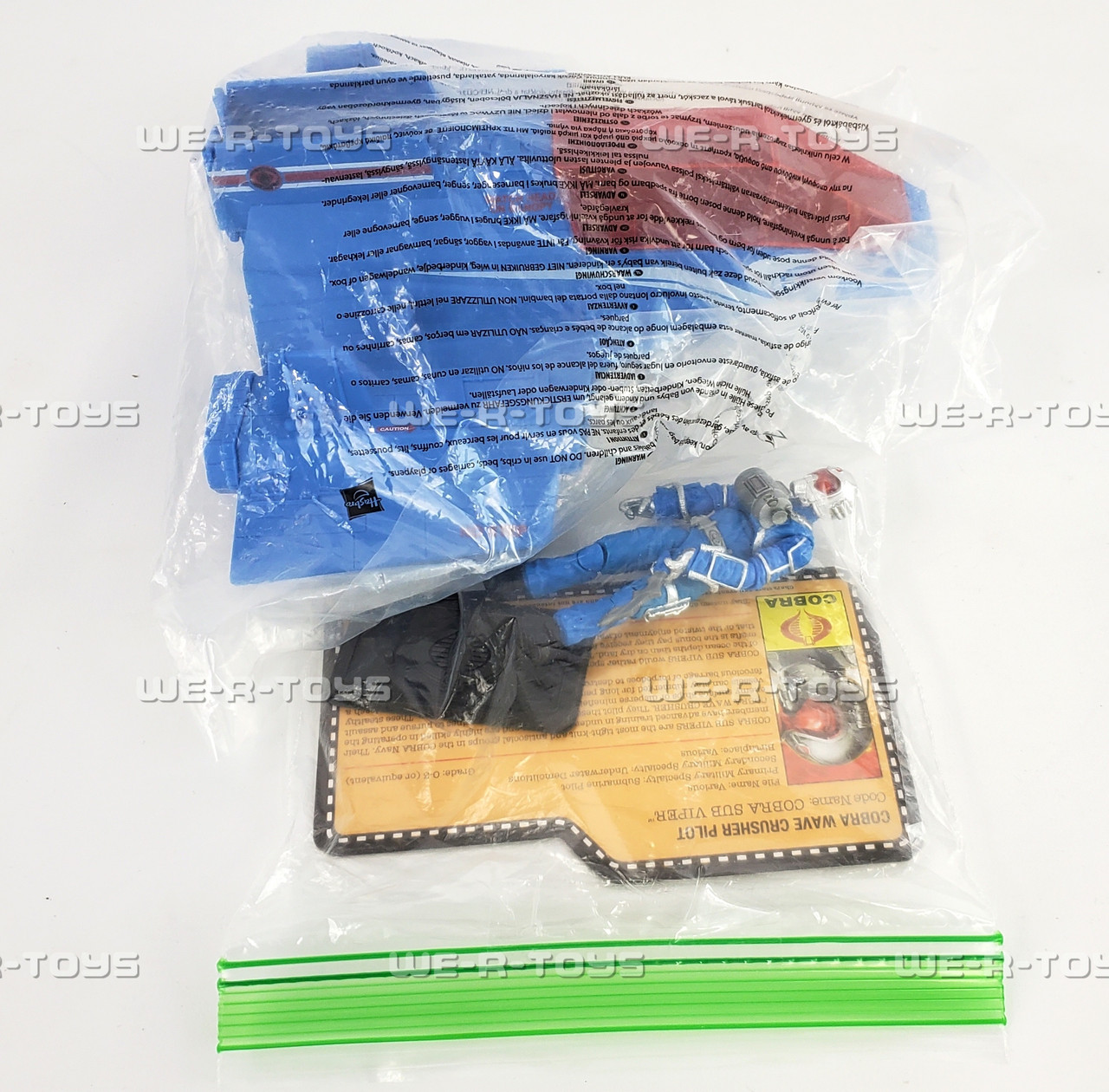 GI Joe Collector's Club Wave Crusher Vehicle & Cobra Sub Viper GI Joe Collector's Club Wave Crusher Vehicle & Cobra Sub Viper