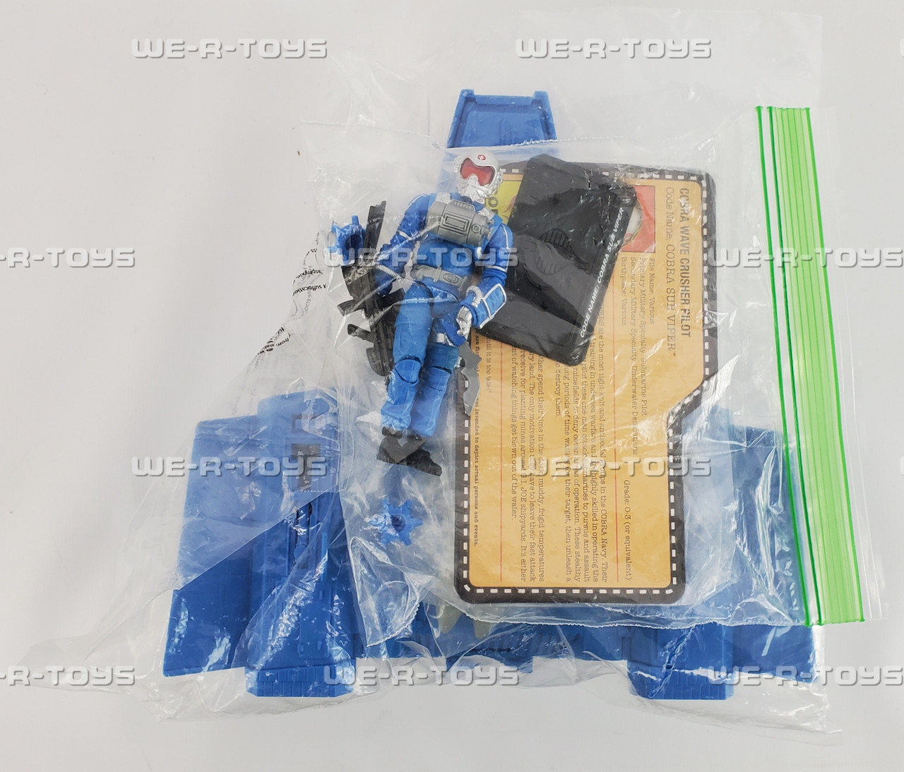 GI Joe Collector's Club Wave Crusher Vehicle & Cobra Sub Viper