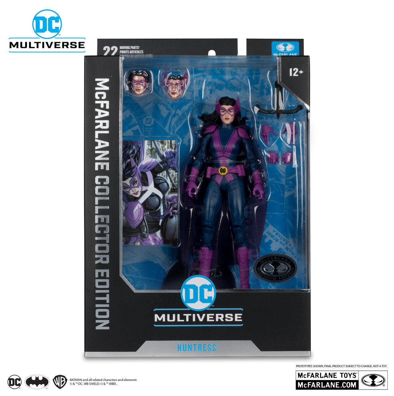 DC Multiverse Huntress The New 52 Platinum Edition Collector