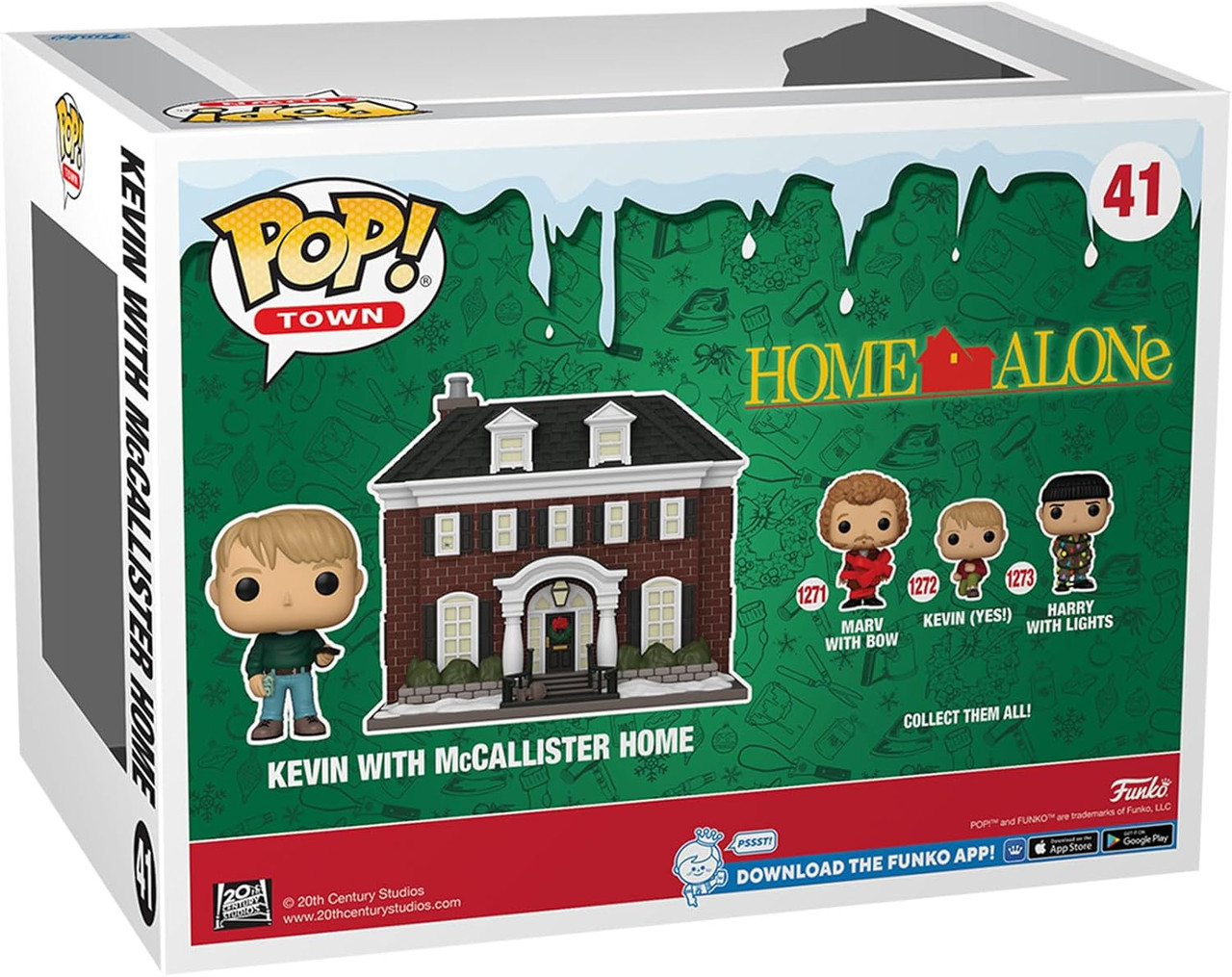 Funko Pop Town 41 Home Alone Kevin with McCallister Home