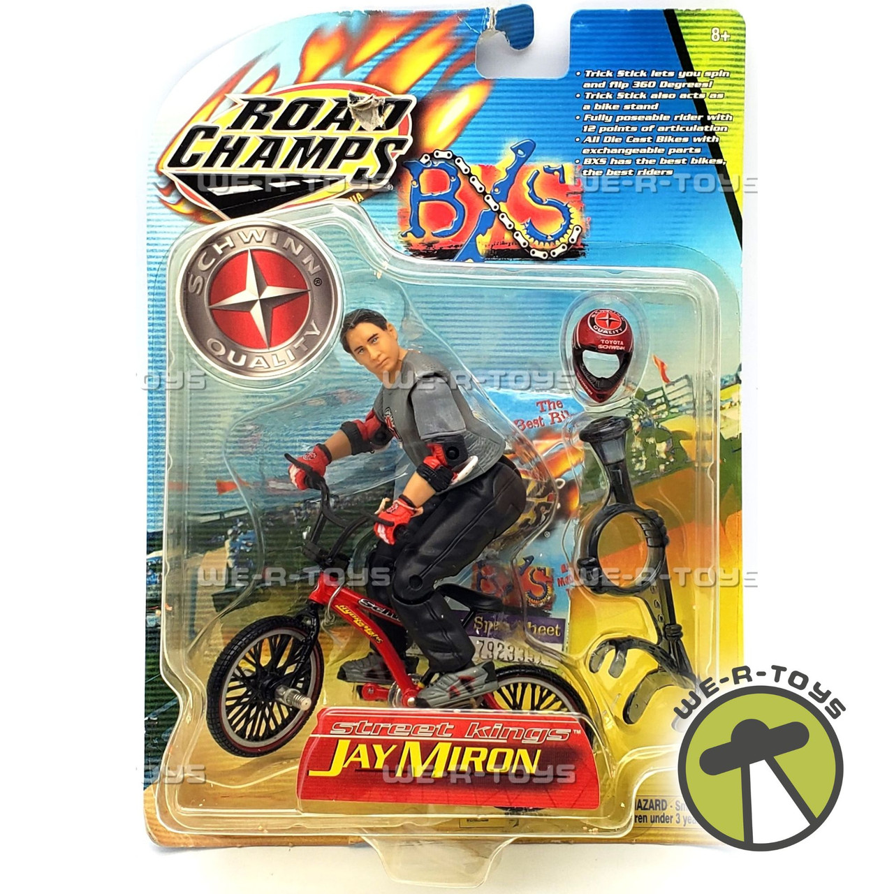 Road Champs BXS Street Kings Jay Miron Figure and Bike JAKKS