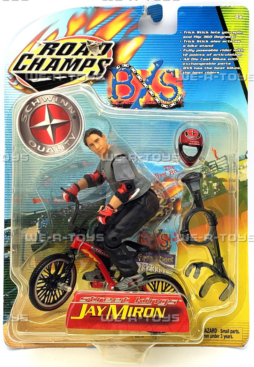 Road Champs BXS Street Kings Jay Miron Figure and Bike JAKKS