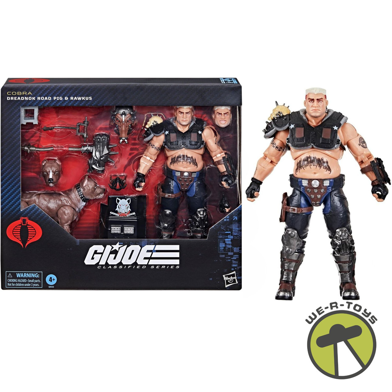 G.I. Joe Classified Series 135 Dreadnok Road Pig Rawkus 6 Inch