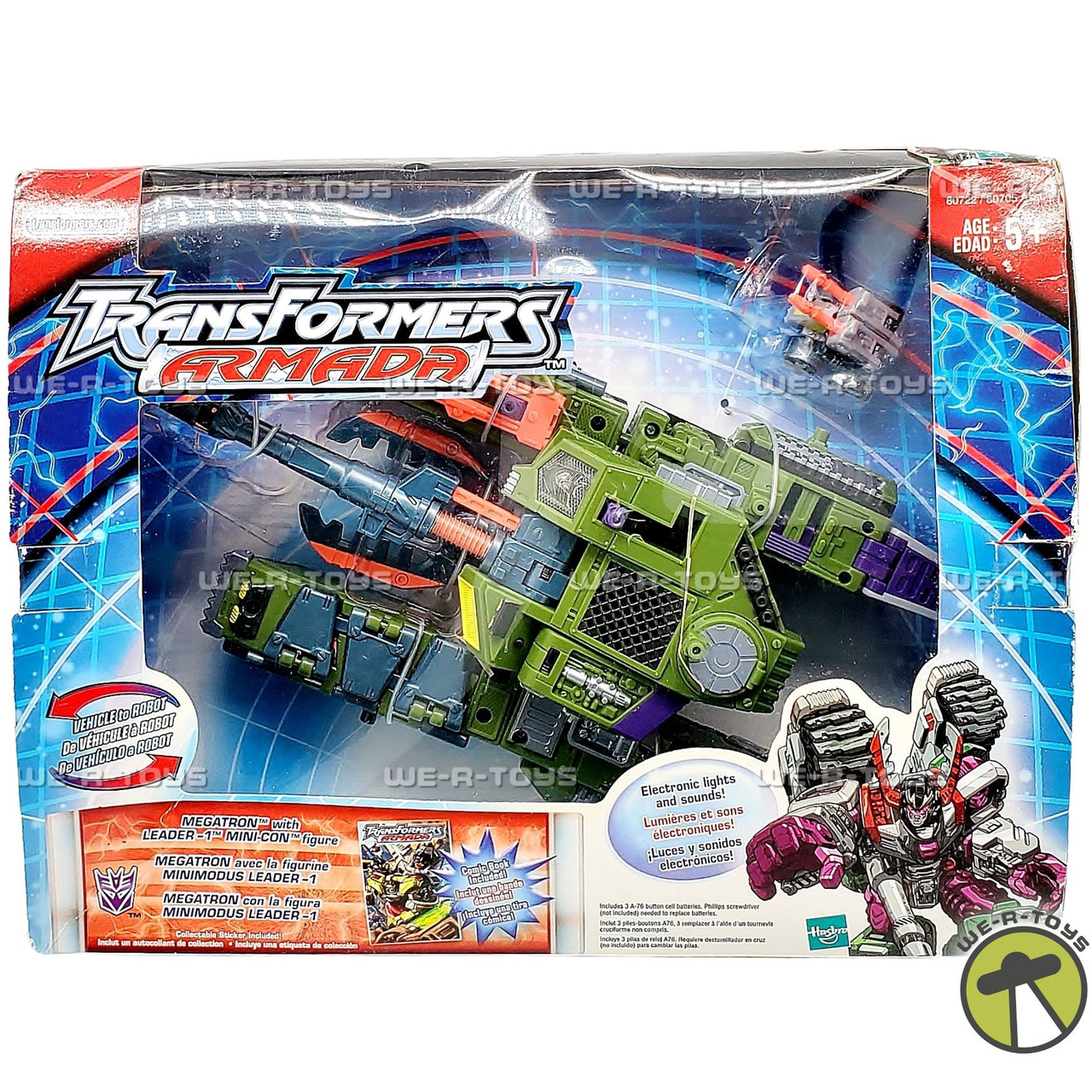 Transformers Armada Megatron Leader Mini-Con Figures 2002 Hasbro