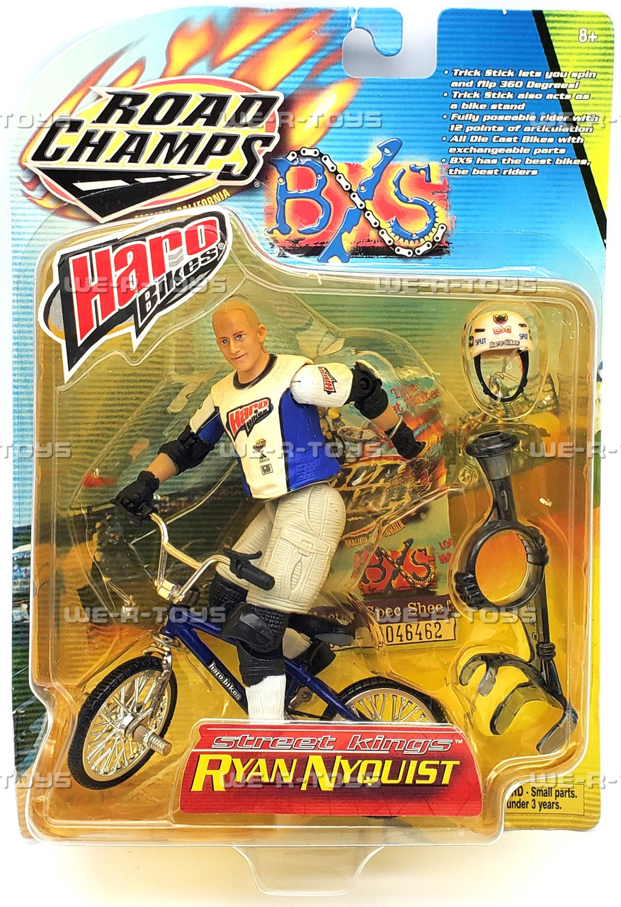 Road Champs BXS Haro Bikes Street Kings Ryan Nyquist Figure JAKKS