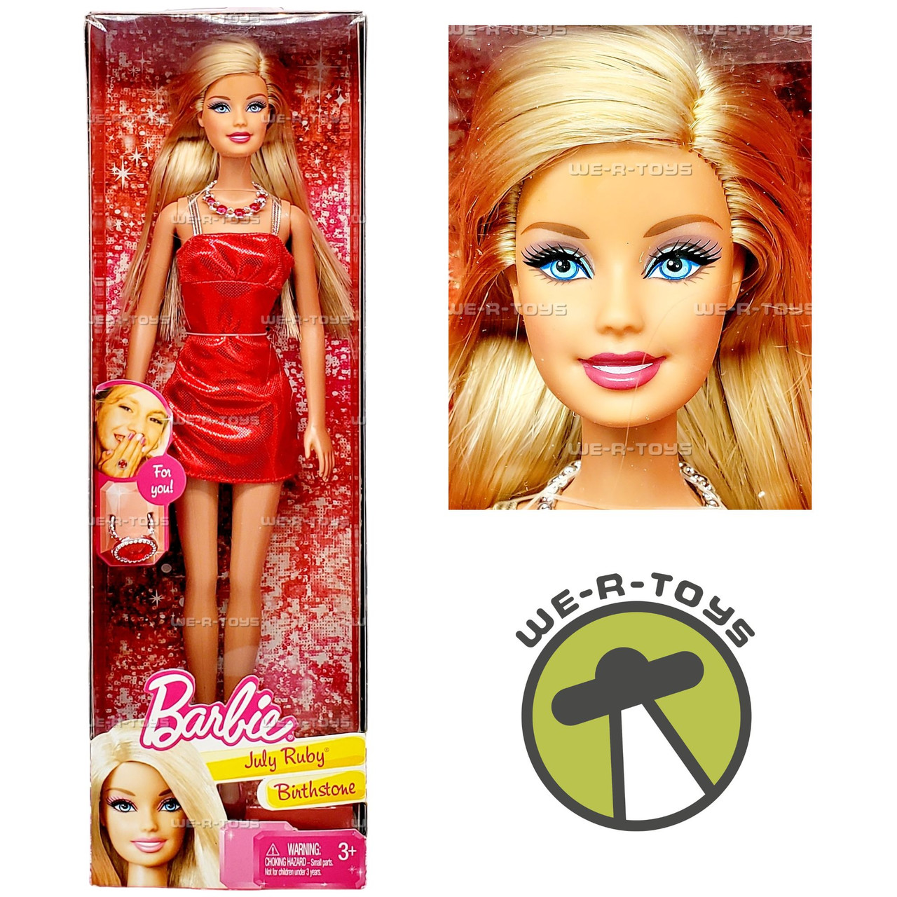 Barbie Mattel Barbie Da Collezione 2011 Barbie July Ruby