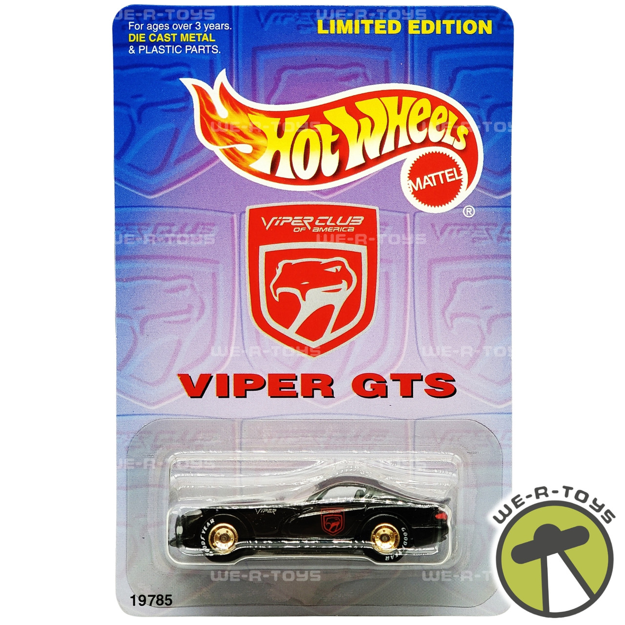Hot Wheels Robo Viper Hot Wheels - '96 Dodge Viper GTS Blue (US LC
