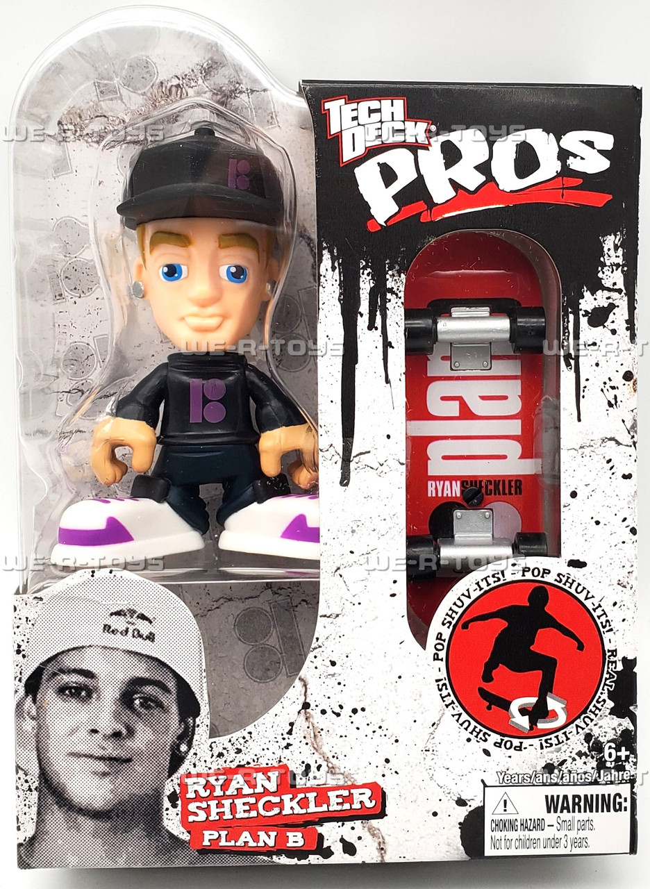 Tech Deck Pros Skateboard & Ryan Sheckler Plan B 4